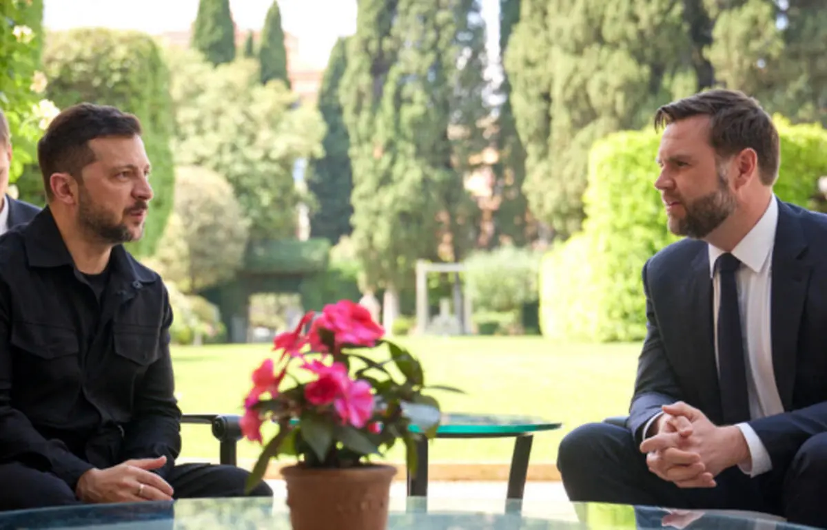 گفت‌وگوی تلفنی زلنسکی و ونس درباره طرح پیشنهادی آمریکا