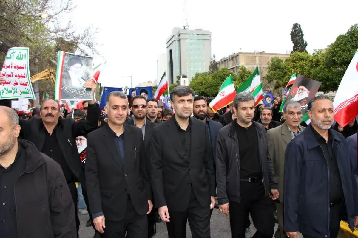 پیام حضور پر شور مردم در راهپیمایی روز قدس، ایستادی در برابر استکبار است