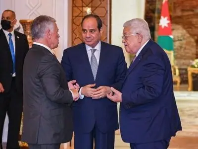 برگزاری نشست سه‌جانبه سران فلسطین، مصر و اردن