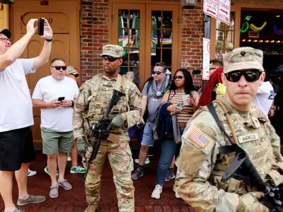 اعزام نیروهای گارد ملی آمریکا به نیواورلئان