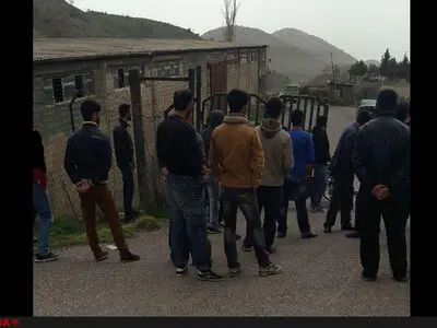 کارگران سابق معدن البرز غربی مانع خروج تجهیزات شدند