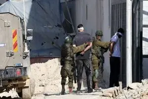 دستگیری دست‌کم ۲۰ فلسطینی در کرانه باختری اشغالی