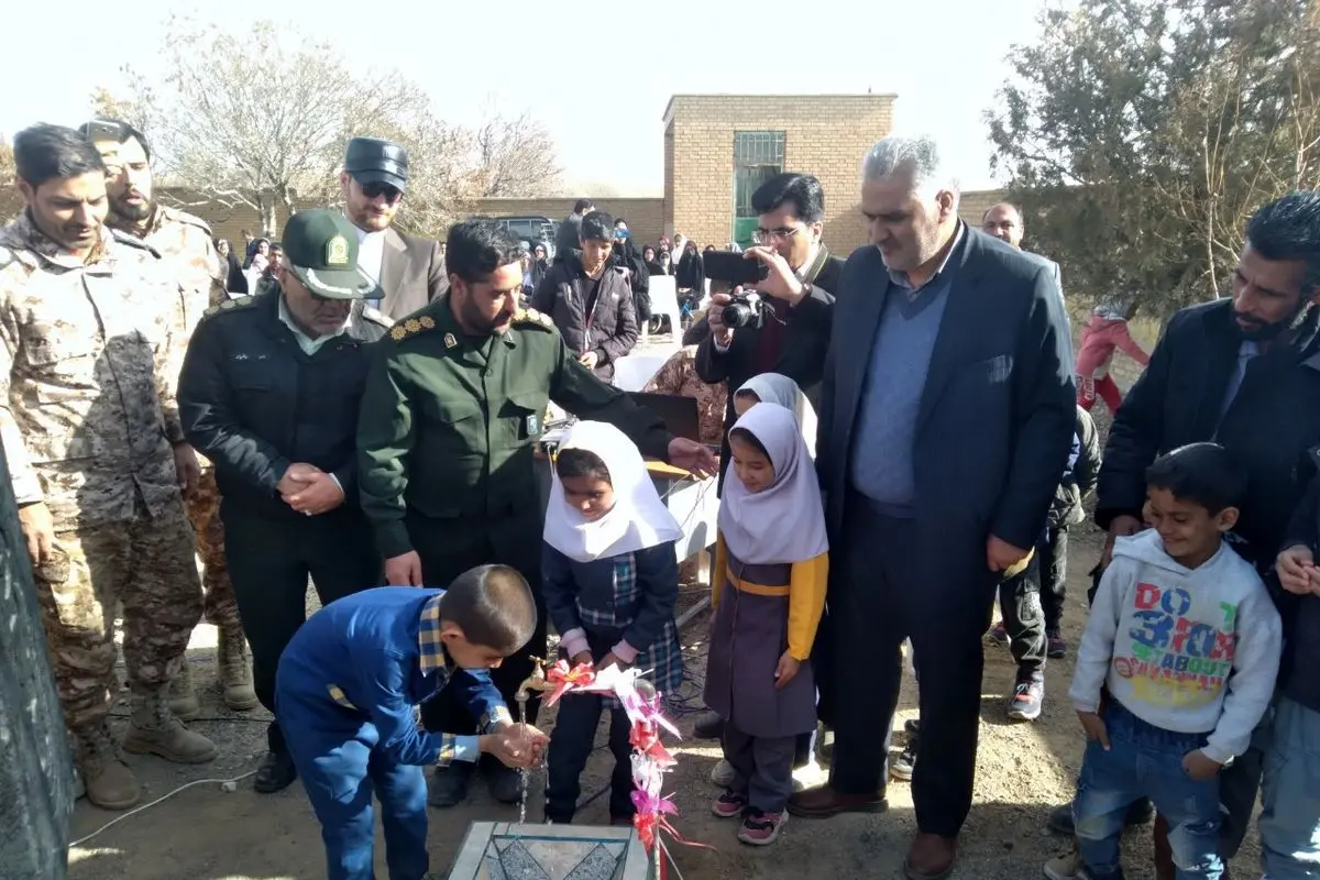 پایان پروژه آبرسانی روستای « یخک» تربت جام 