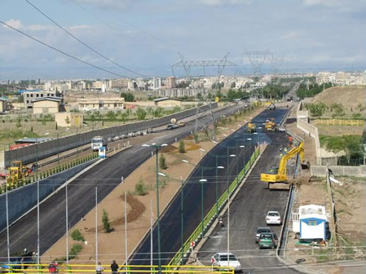 اصلاح هندسی بزرگراه آیت اله "سعیدی" 