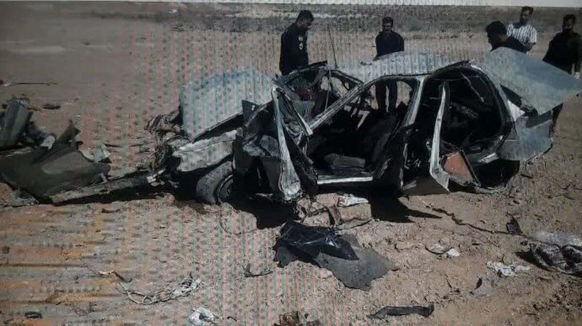 حادثه مرگبار پژو ۴۰۵ در محور سیرجان با ۱۲ سرنشین + فیلم