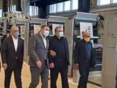 بازدید مدیران ارشد بانک ملی ایران از کارخانه چای دبش