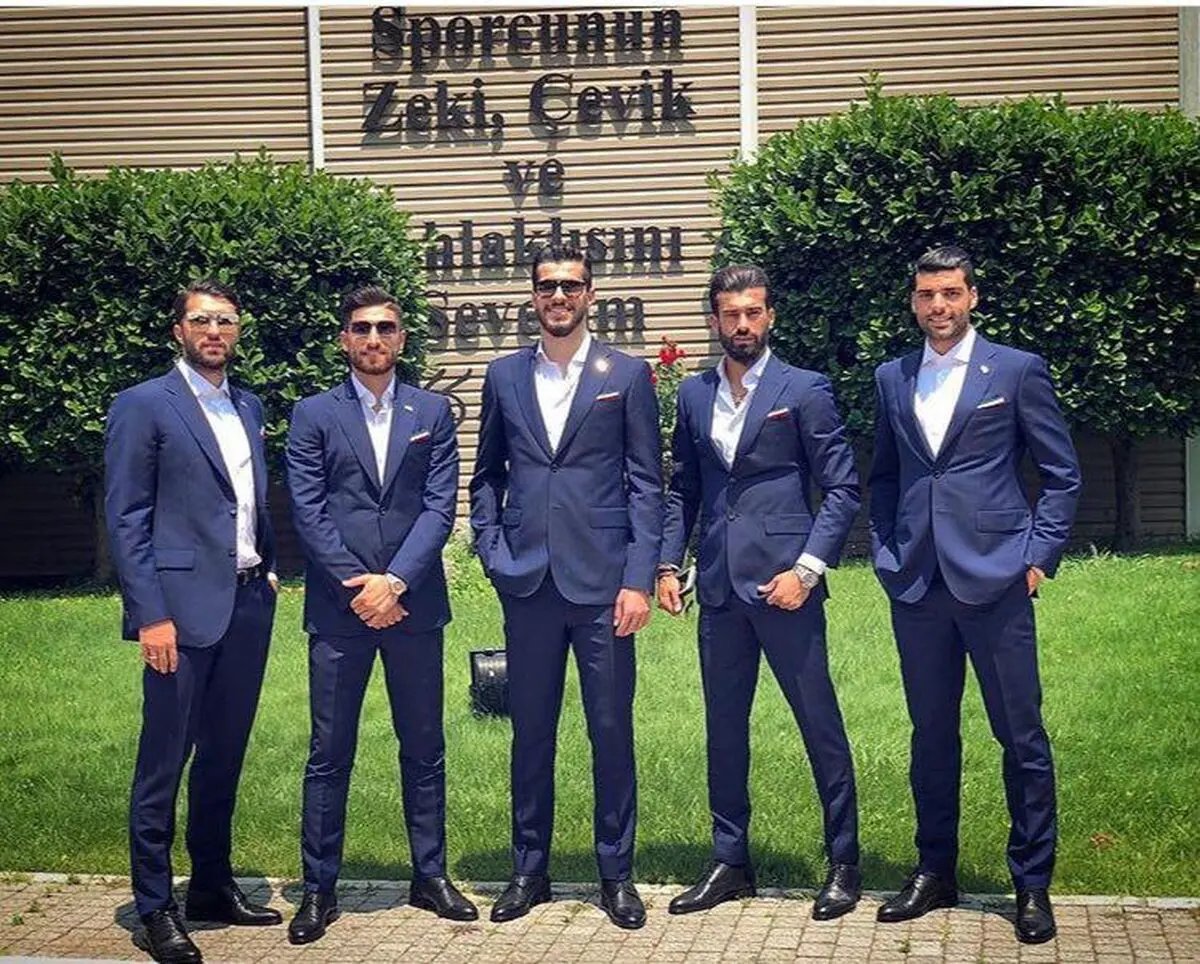ویدیو: وقتی ملی پوشان کت و شلوار پوشیدند