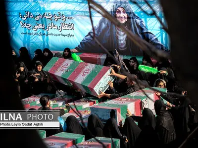 معراج شهدا میزبان ۱۱۰ شهید گمنام