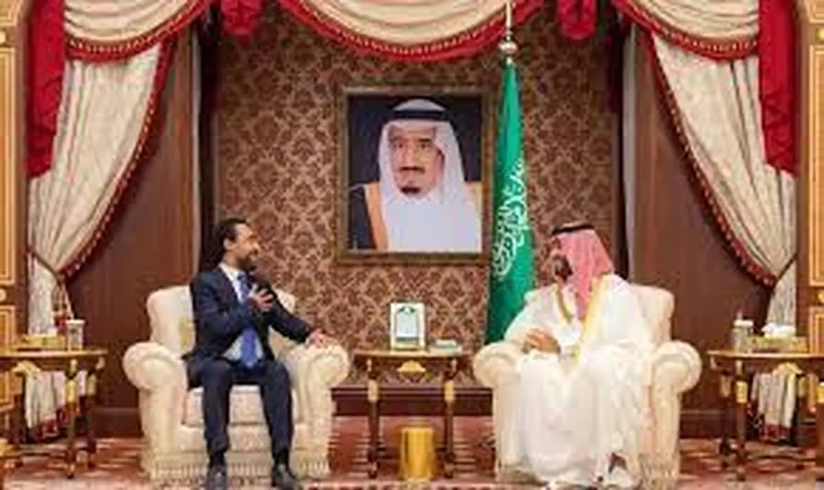 دیدار رئیس پارلمان عراق با بن سلمان در جده 