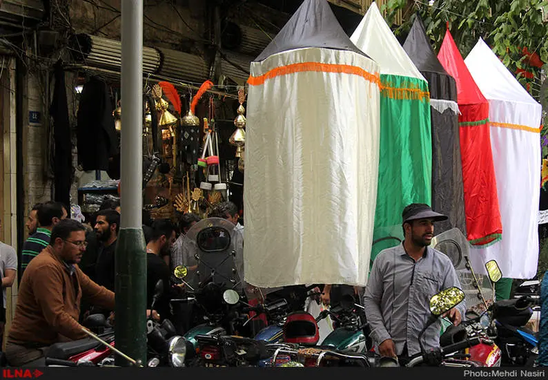 بازار تهران در ایام محرم