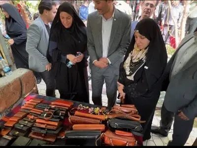 بازدید معاون رئیس‌جمهور از روستای کلم بالای شهرستان بدره