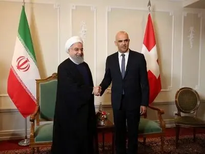 مذاکرات خصوصی روسای جمهوری ایران و سوئیس 