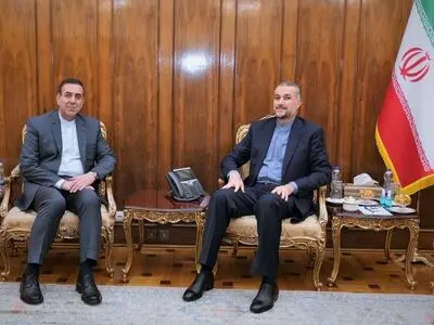 دیدار سرکنسول جدید در فرانکفورت وزیر امور خارجه 