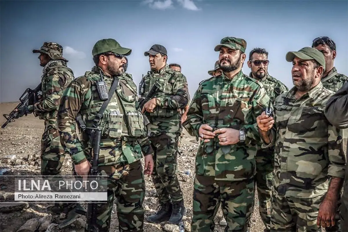 بازدید دبیرکل «نجباء» عراق از عملیات آزادسازی موصل