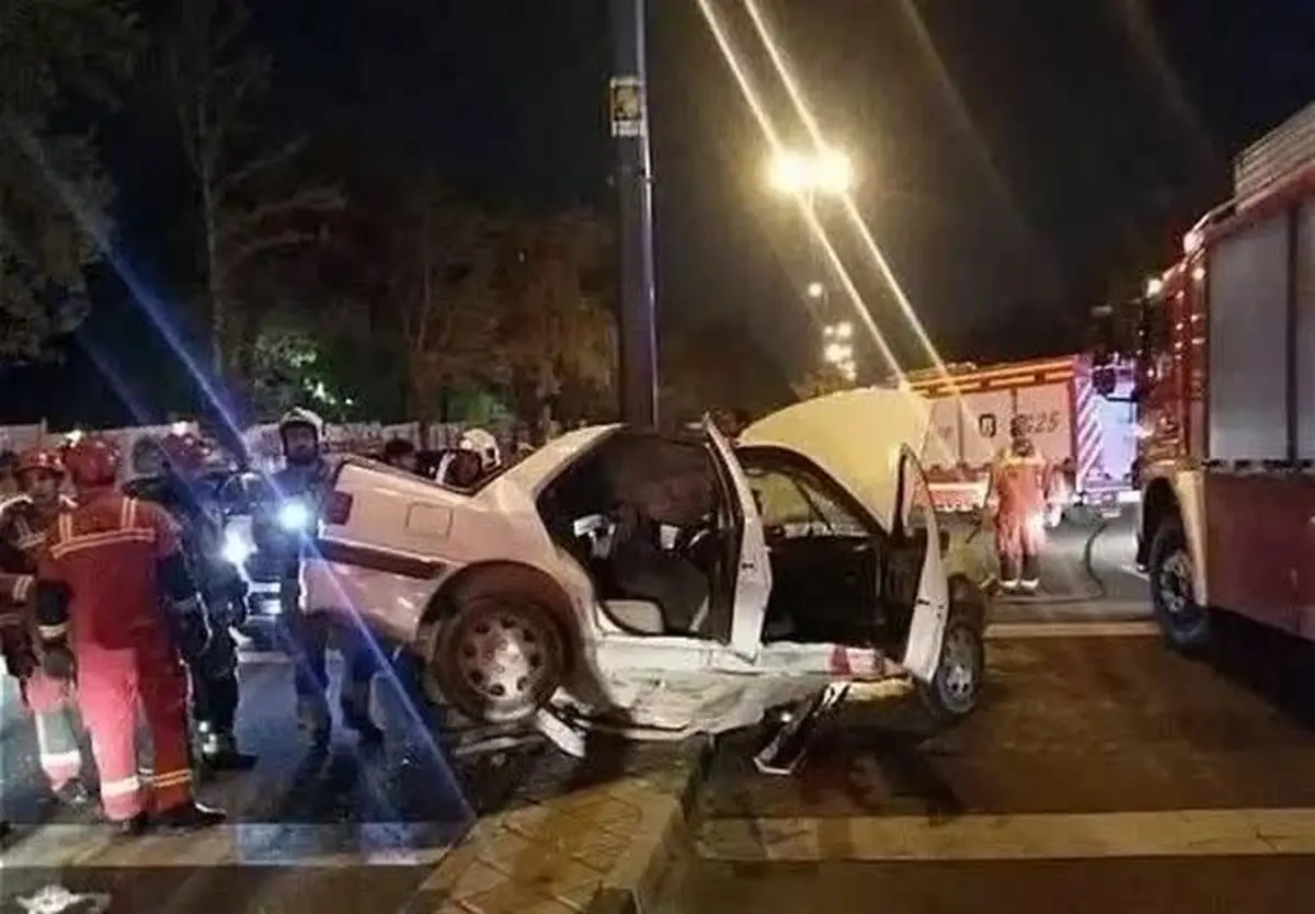 برخورد خودرو با تجمع مردمی در مشهد چهار فوتی برجای گذاشت