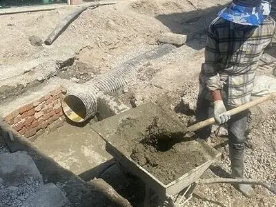اجرای پروژه لوله‌گذاری و بهسازی معابر سهرابیه برای مقابله با آب‌گرفتگی