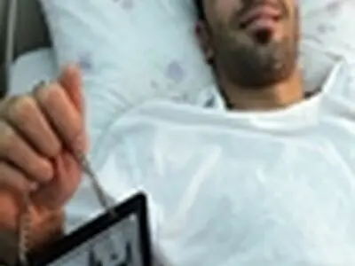 علیزاده پای چپ خود را به تیغ جراحی سپرد