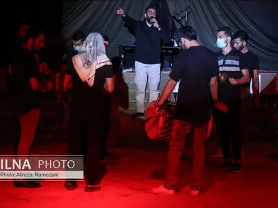 مراسم عزاداری اربعین حضرت ابا عبدالله الحسین (ع) پرسنل شرکت واحد اتوبوسرانی تهران