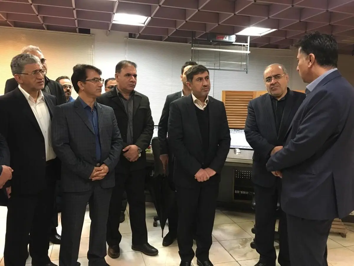 استاندار البرز از بخش‌های مختلف نیروگاه منتظر قائم بازدید کرد