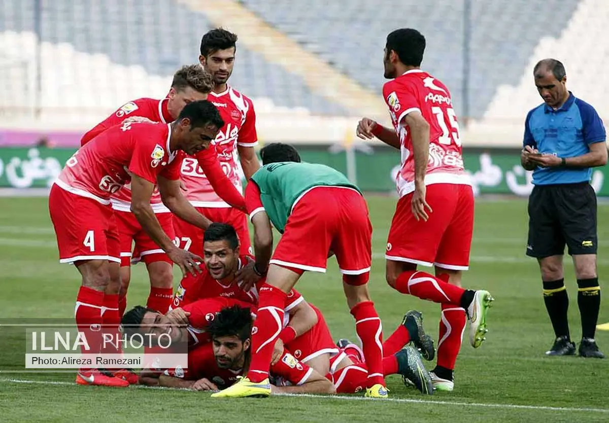 پرسپولیس صدرنشین نیم فصل دوم و جدول 10 بازی اخیر لیگ