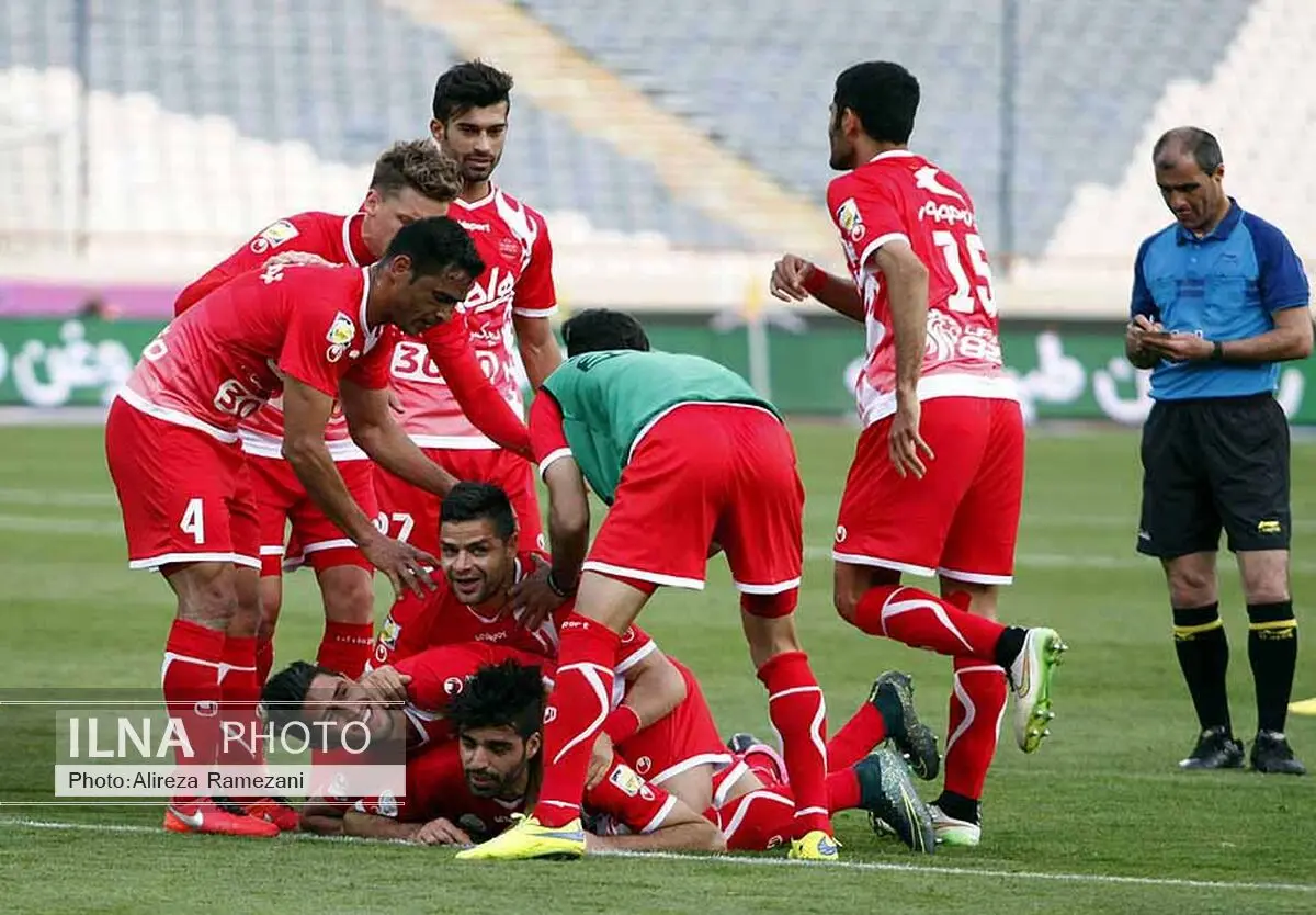 پرسپولیس صدرنشین نیم فصل دوم و جدول 10 بازی اخیر لیگ
