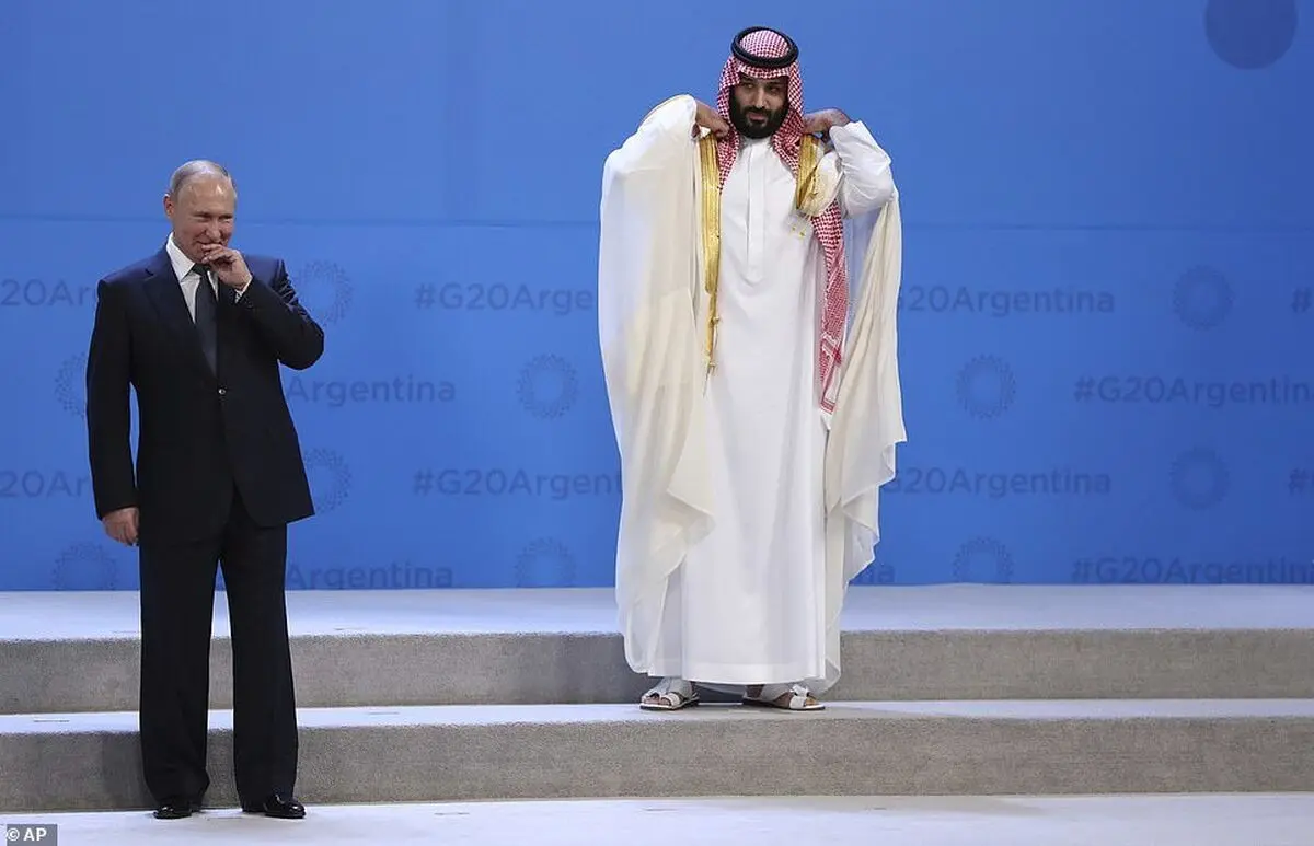گفت‌وگوی تلفنی پوتین و بن سلمان