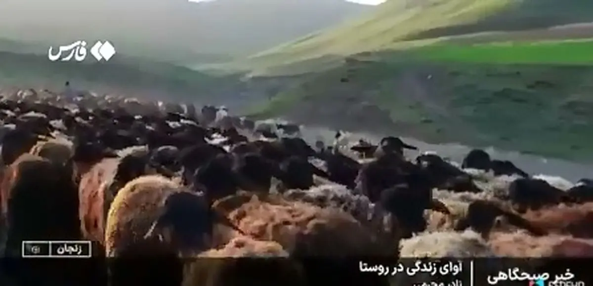 آوای زندگی در روستاهای زنجان + فیلم