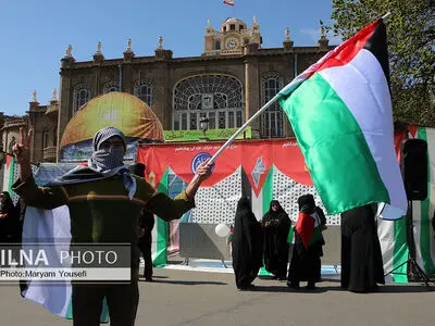 راهپیمایی روز جهانی قدس در تبریز