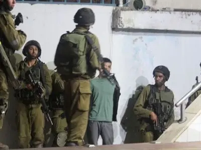 بازداشت ۱۴ فلسطینی در مناطق مختلف کرانه باختری و قدس اشغالی