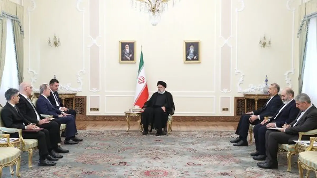 رئیسي في لقاء وزیر خارجیة أذربیجان: الکیان الصهیوني لن یکون صدیقکم