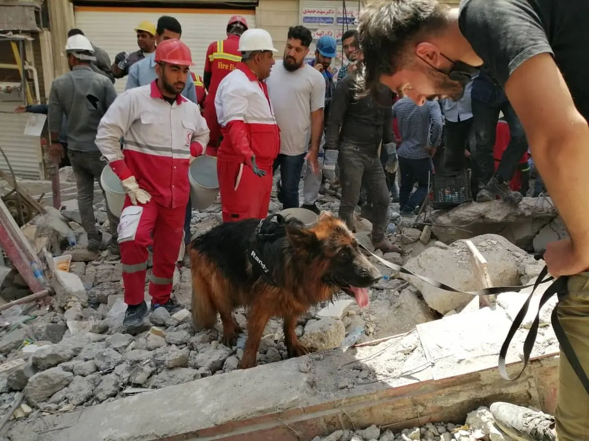 افزایش آمار جانباختگان حادثه متروپل آبادان به ۱۶ نفر