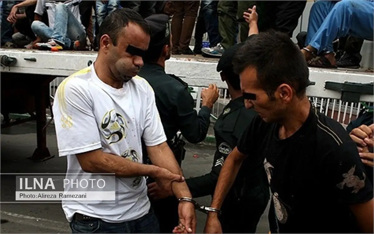دستگیری تعدادی از اراذل اوباش در شرق تهران