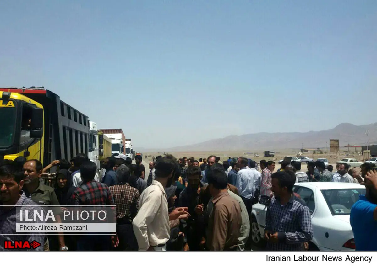 جزئیات کشته شدن کارگر «معدنجو» در جریان تجمع اعتراضی / گزارش تصویری