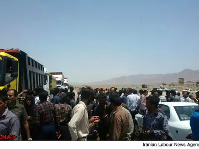 جزئیات کشته شدن کارگر «معدنجو» در جریان تجمع اعتراضی / گزارش تصویری
