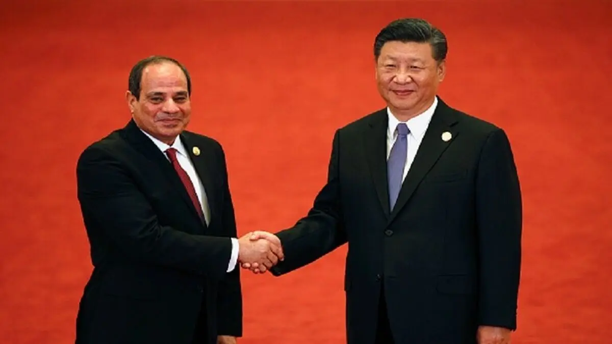 Sisi arrives in Beijing on a state visit
