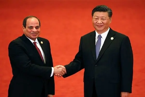 Sisi arrives in Beijing on a state visit
