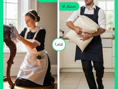 برای خدمتکار منزل، خانم بهتر است یا آقا؟