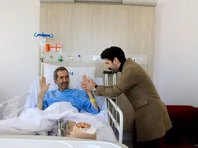 حمید هیراد با فرزند شهریار ملاقات کرد