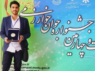 تجلیل از شاعر تبریزی در جشنواره جوان خوارزمی