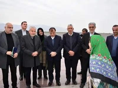 وزیر میراث‌فرهنگی، گردشگری و صنایع‌دستی وارد گلستان شد