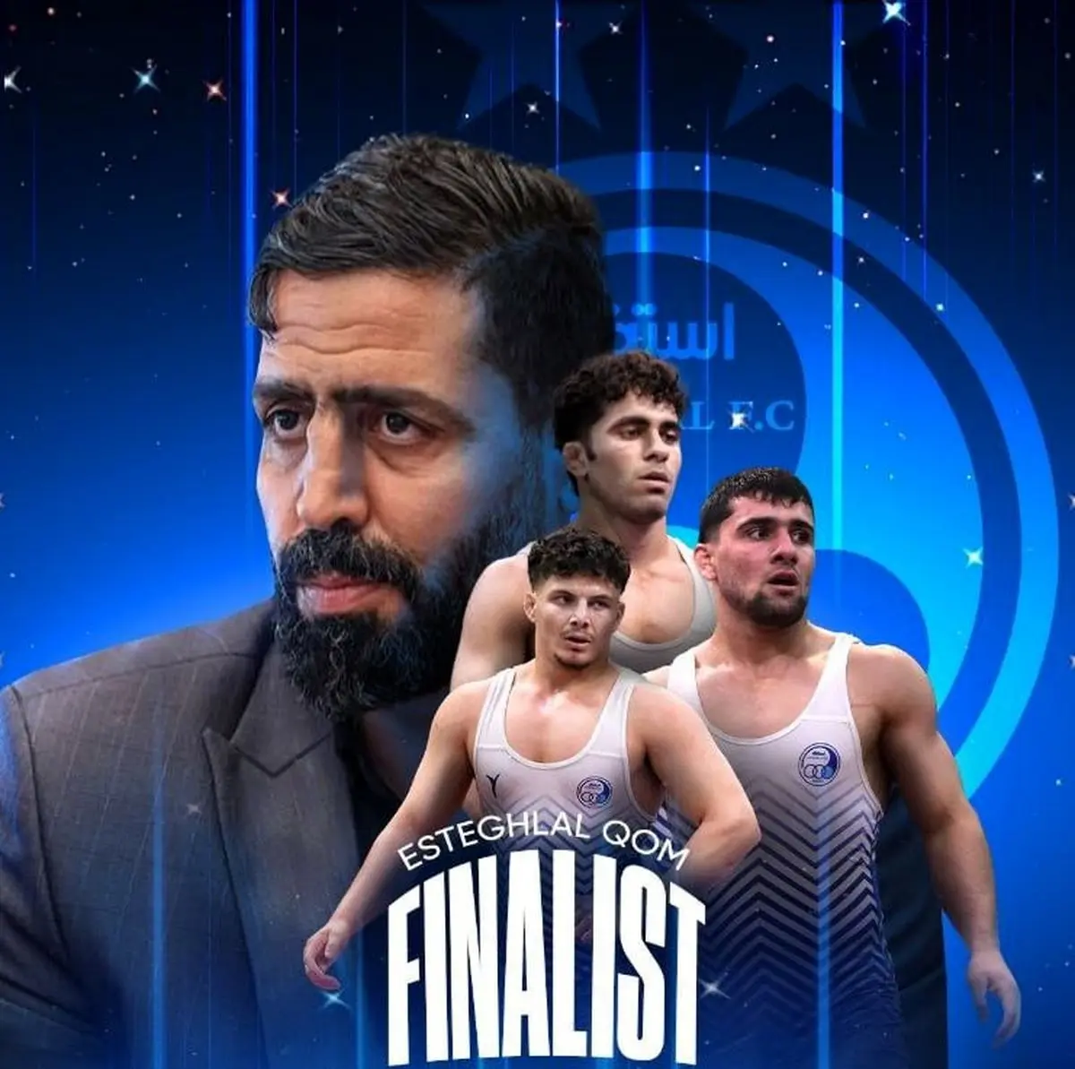 قهرمانی استقلال قم در فینال لیگ برتر کشتی فرنگی ایران