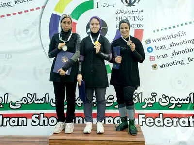 صادقیان قهرمان مسابقات جایزه بزرگ تفنگ بانوان