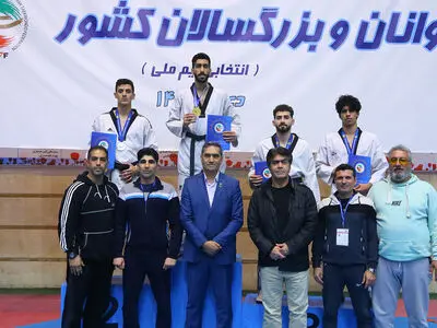 2طلا مازندران در تکواندو آزاد قهرمانی جوانان و بزرگسالان کشوری