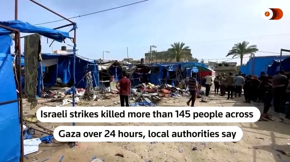 شهادت ۱۴۵ فلسطینی در ۲۴ ساعت + فیلم