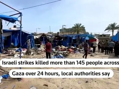 شهادت ۱۴۵ فلسطینی در ۲۴ ساعت + فیلم