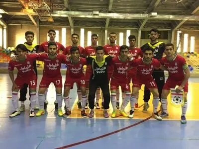 پیروزی تیم ملی فوتسال امید ایران مقابل اوکراین