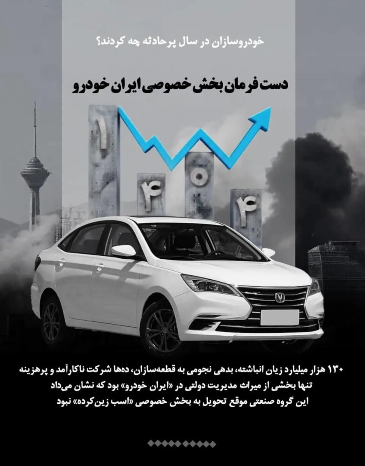 خودروسازان در سال پر حادثه چه کردند؟