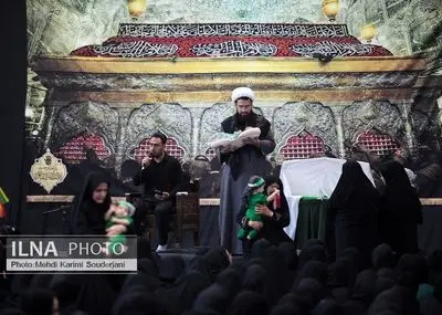  مراسم شیرخوارگان حسینی در شهر سودرجان