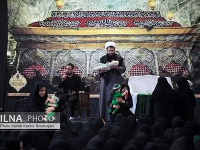  مراسم شیرخوارگان حسینی در شهر سودرجان