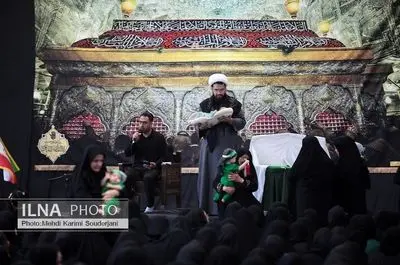 مراسم شیرخوارگان حسینی در شهر سودرجان